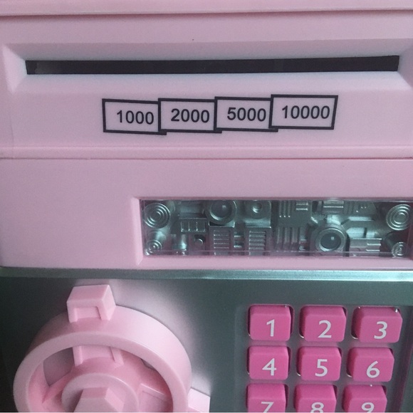 Pink Electronic Kids Gift Piggy Bank - Picture 5 of 12